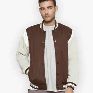 Bomber fleece jacket